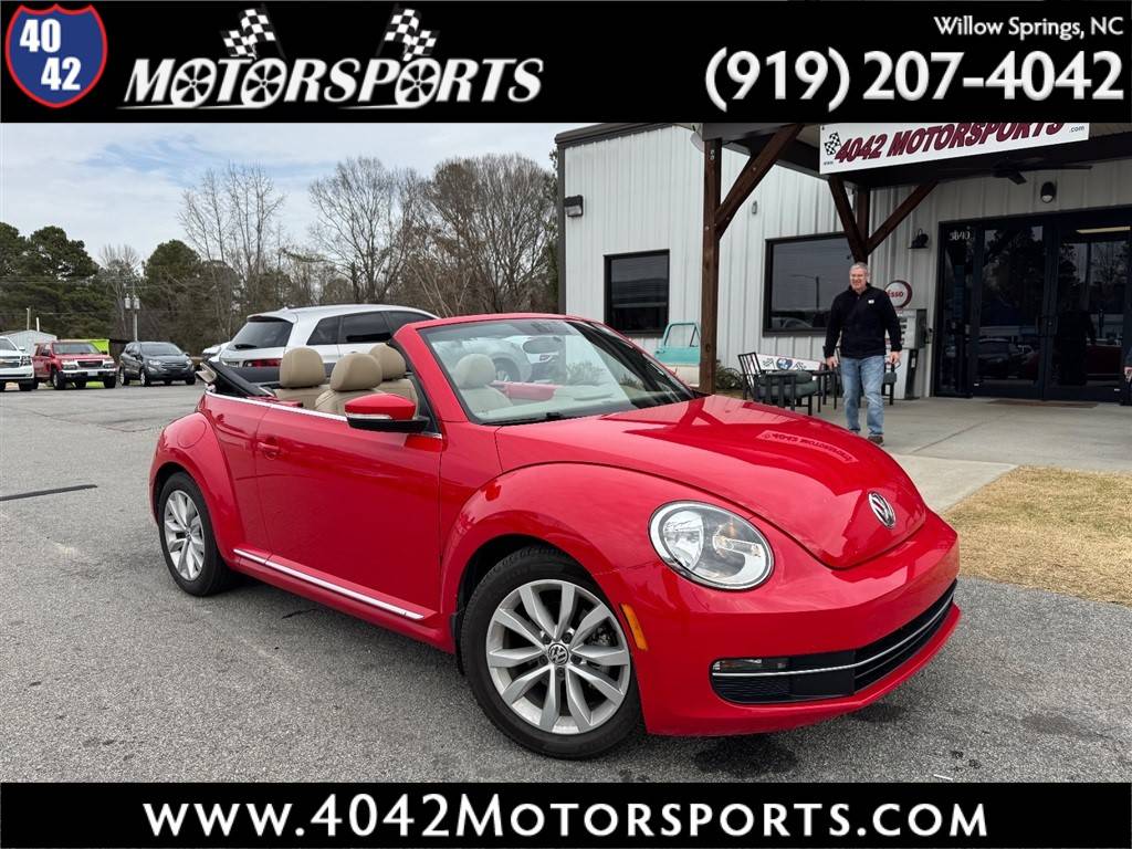 2015 Volkswagen Beetle TDI — Convertible — 85,161 mi — Willow Spring, NC