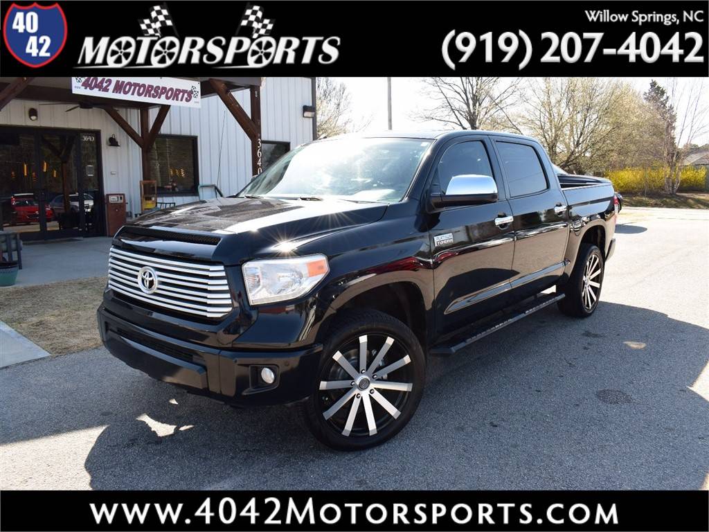 2016 Toyota Tundra Platinum — Pickup Truck — 103,798 mi — Willow Spring, NC