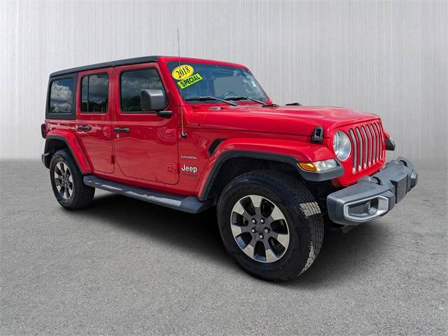 2018 Jeep Wrangler Sahara — SUV — 97,542 mi — Gainesville, FL