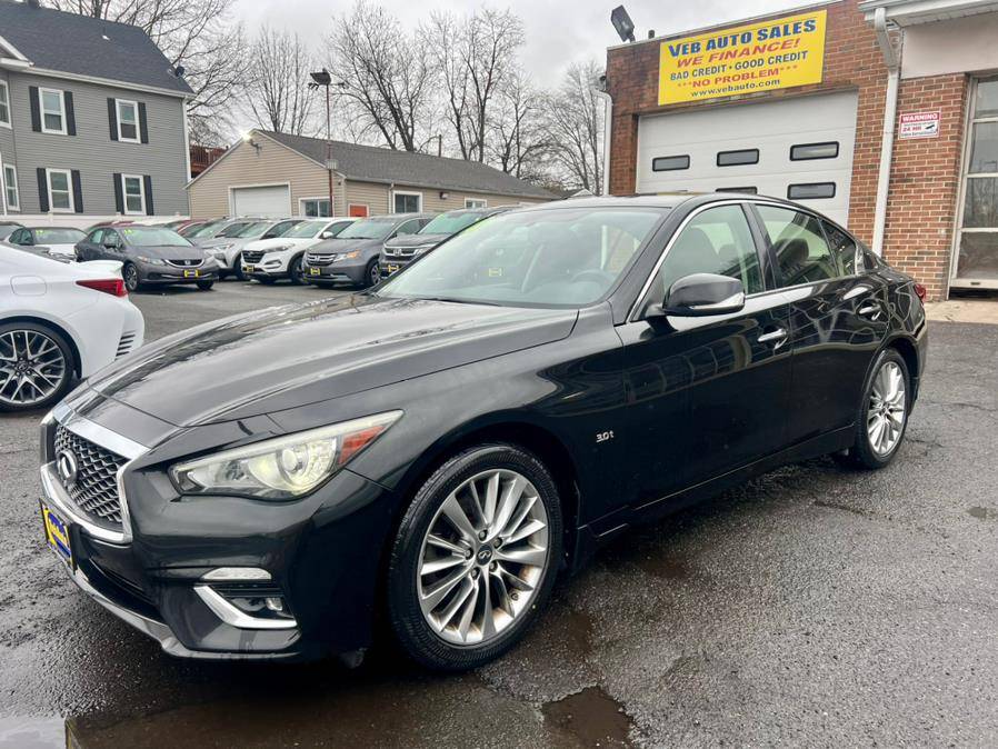 2018 INFINITI Q50 3.0t LUXE — Sedan — 79,661 mi — Hartford, CT