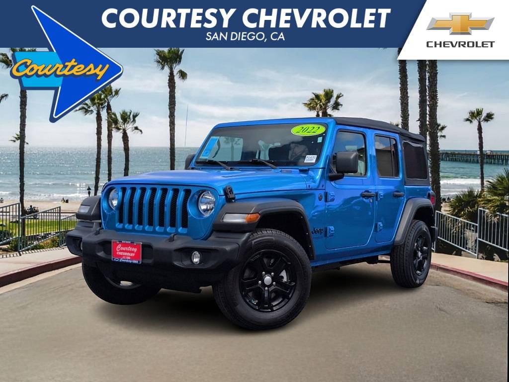 2022 Jeep Wrangler Sport S — SUV — 57,380 mi — San Diego, CA