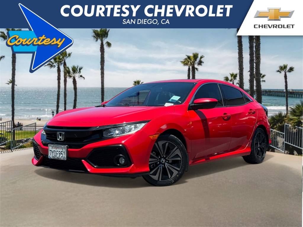 2017 Honda Civic EX-L Navi — Hatchback — 76,082 mi — San Diego, CA