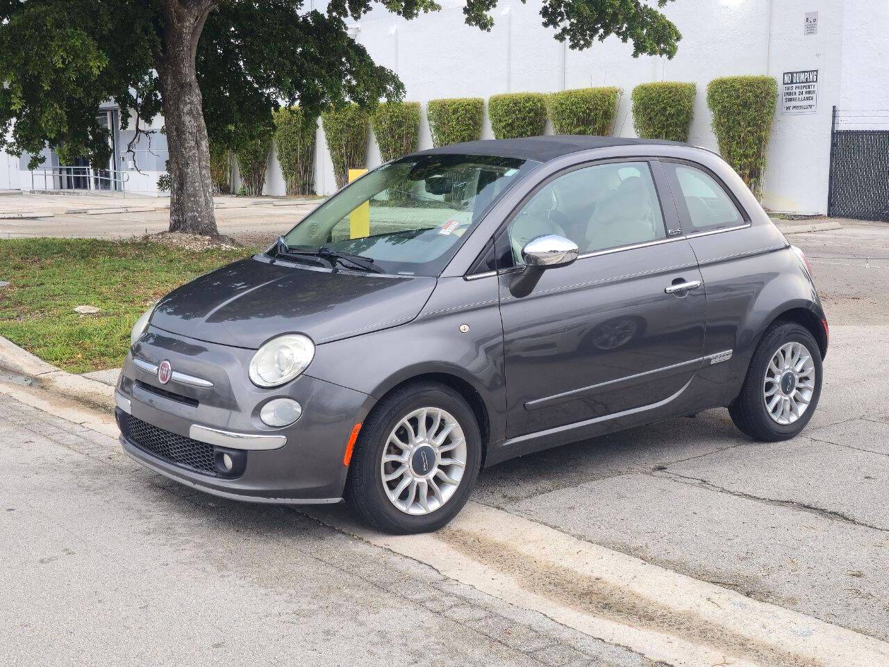 2014 FIAT 500 Lounge — Convertible — 48,799 mi — Hallandale Beach, FL
