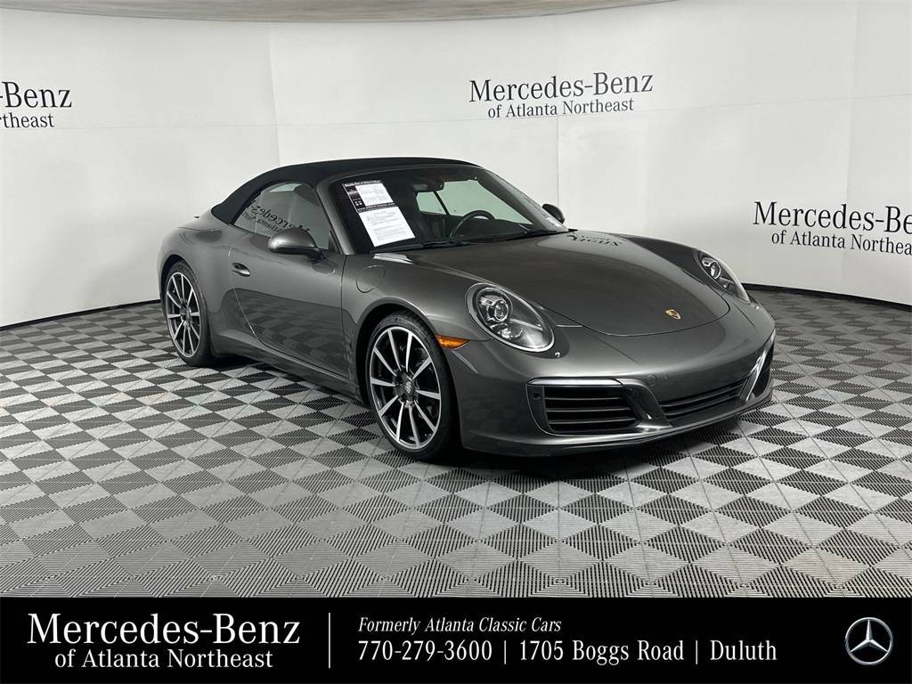 2017 Porsche 911 Carrera — Convertible — 62,900 mi — Duluth, GA