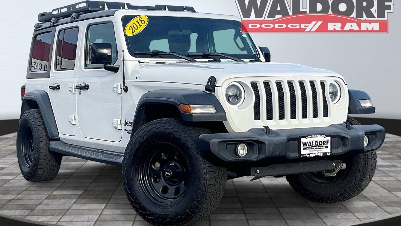 2018 Jeep Wrangler Sport S — SUV — 125,202 mi — Waldorf, MD