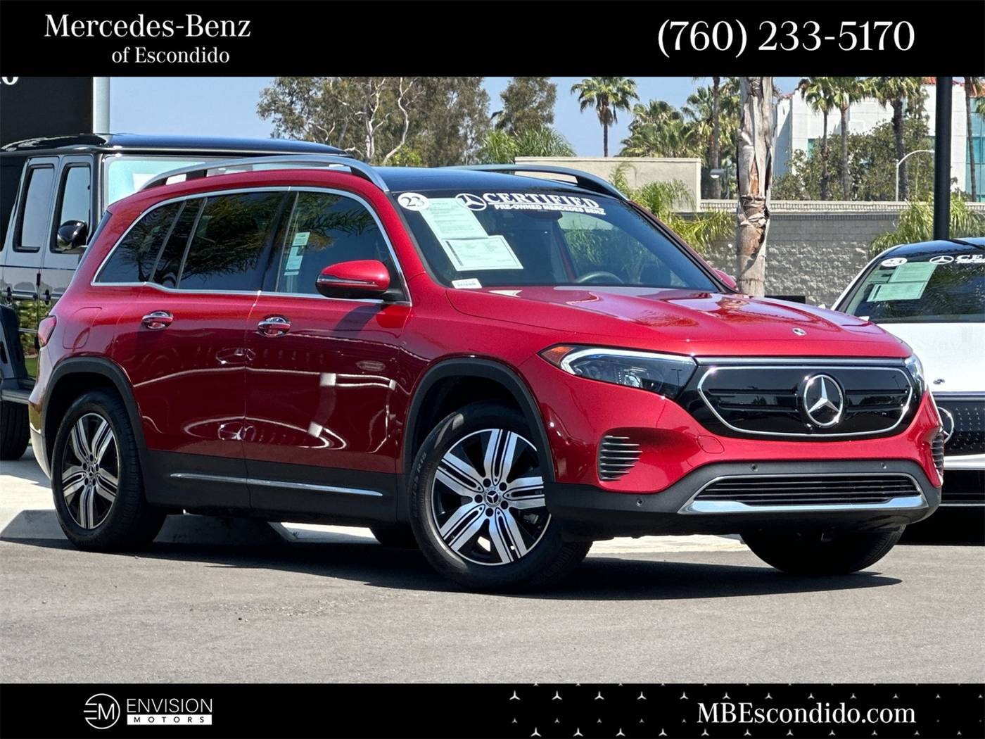 2023 Mercedes-Benz EQB EQB 300 — SUV — 21,134 mi — Escondido, CA