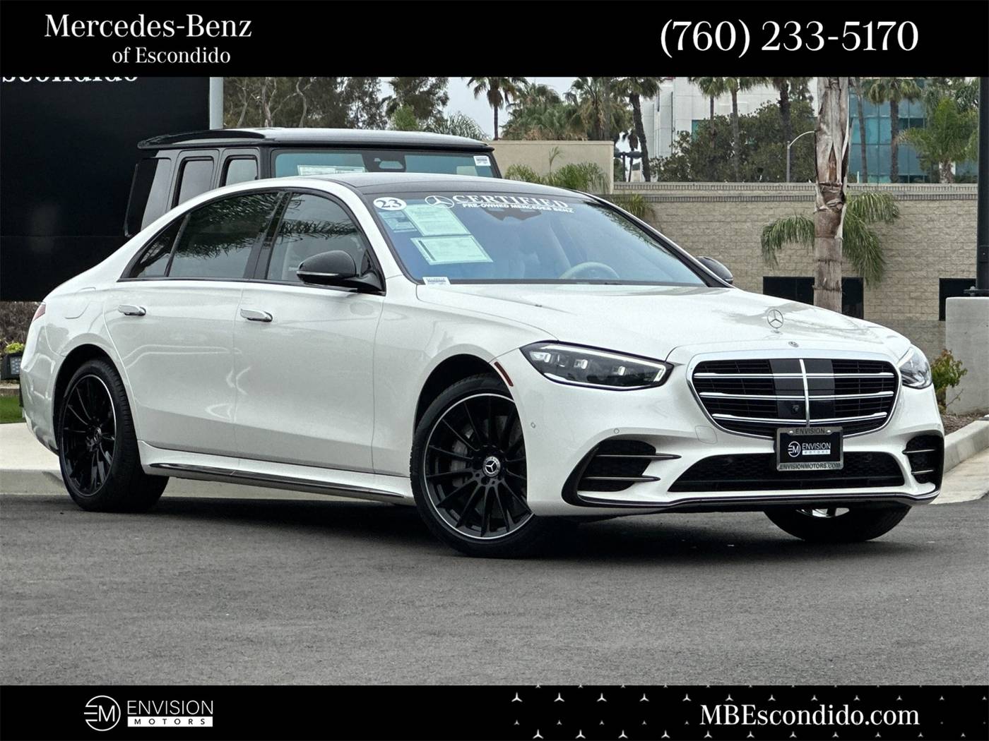 2023 Mercedes-Benz S-Class S 500 — Sedan — 24,307 mi — Escondido, CA