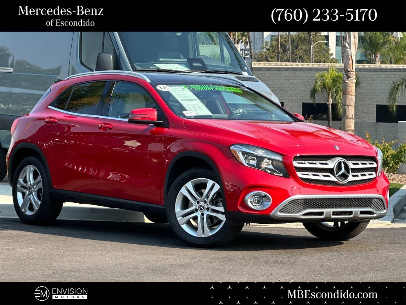 2018 Mercedes-Benz GLA GLA 250 — SUV — 70,790 mi — Escondido, CA