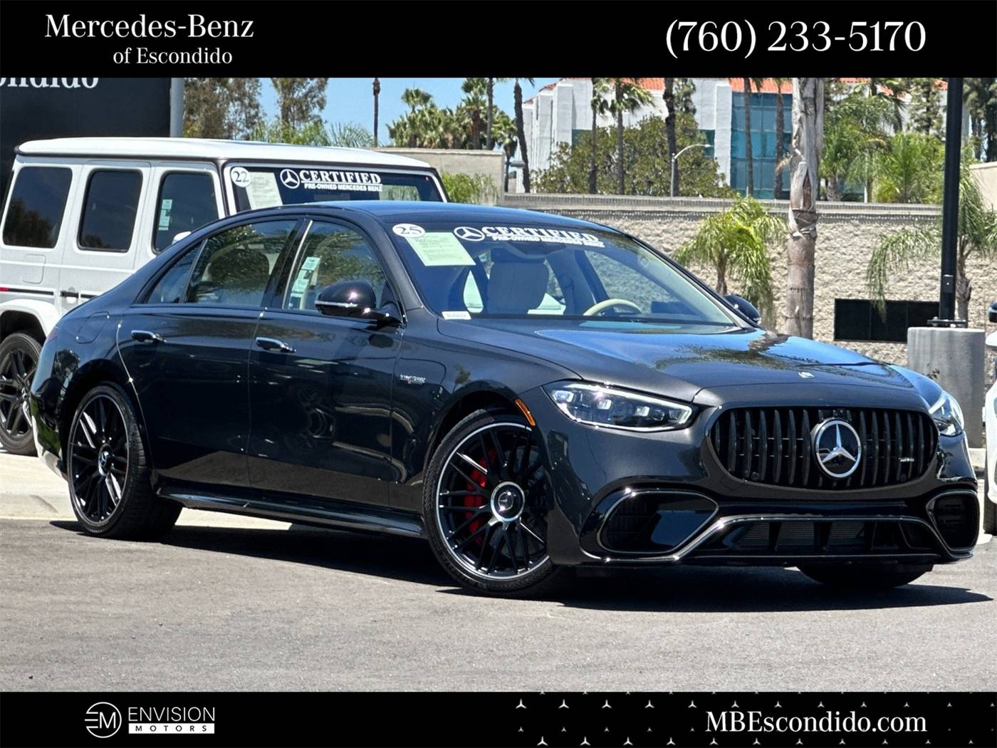 2025 Mercedes-Benz S-Class AMG S 63 E — Sedan — 625 mi — Escondido, CA