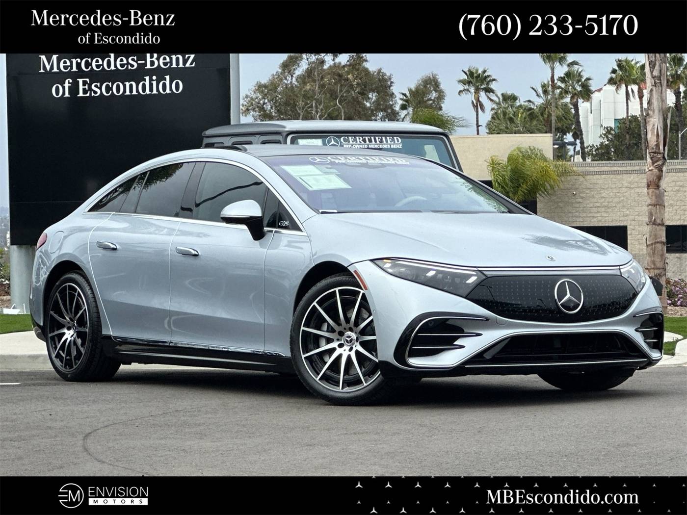 2023 Mercedes-Benz EQS Sedan EQS 580 — Hatchback — 10,838 mi — Escondido, CA
