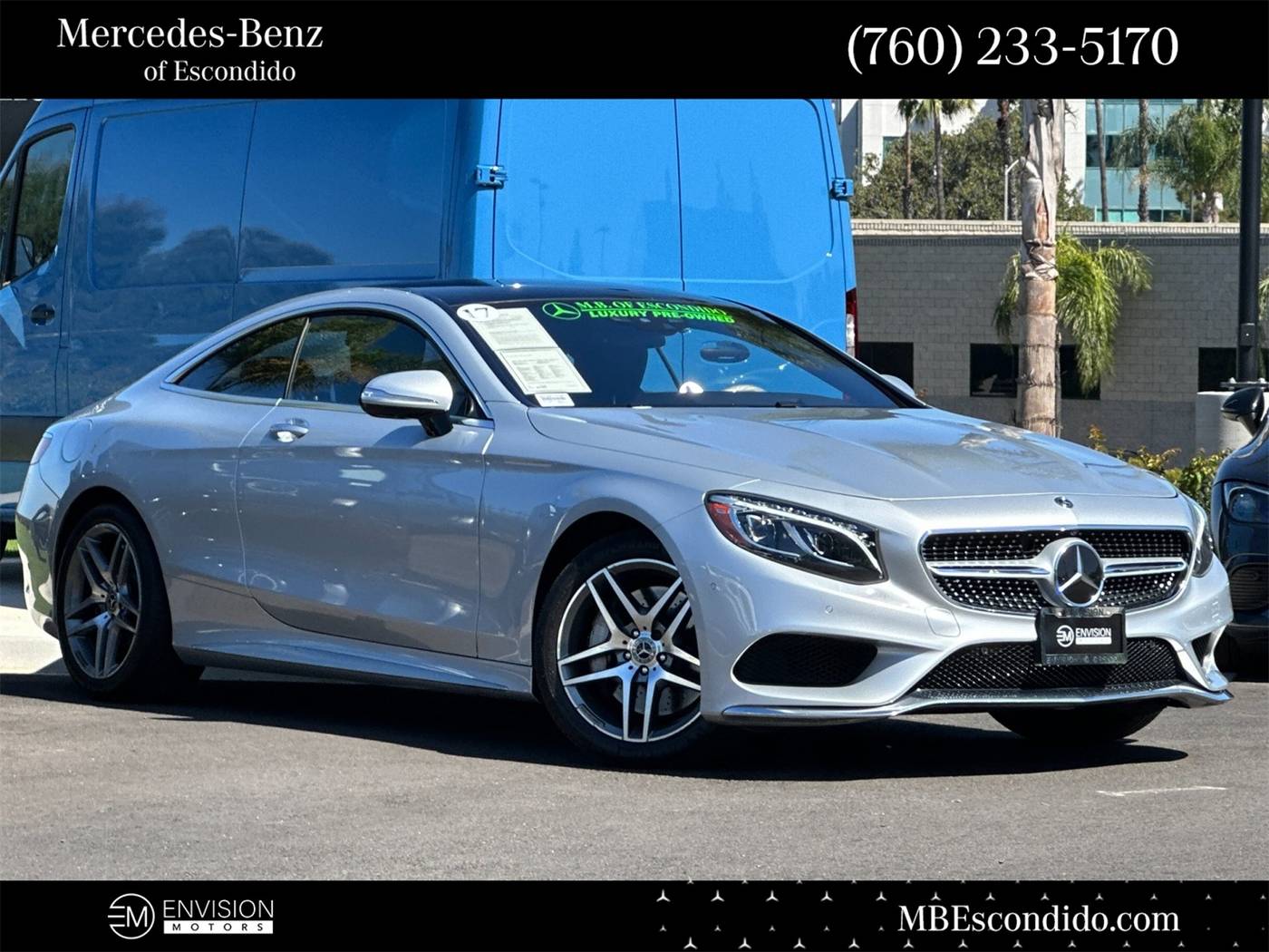 2017 Mercedes-Benz S-Class S 550 — Coupe — 56,875 mi — Escondido, CA