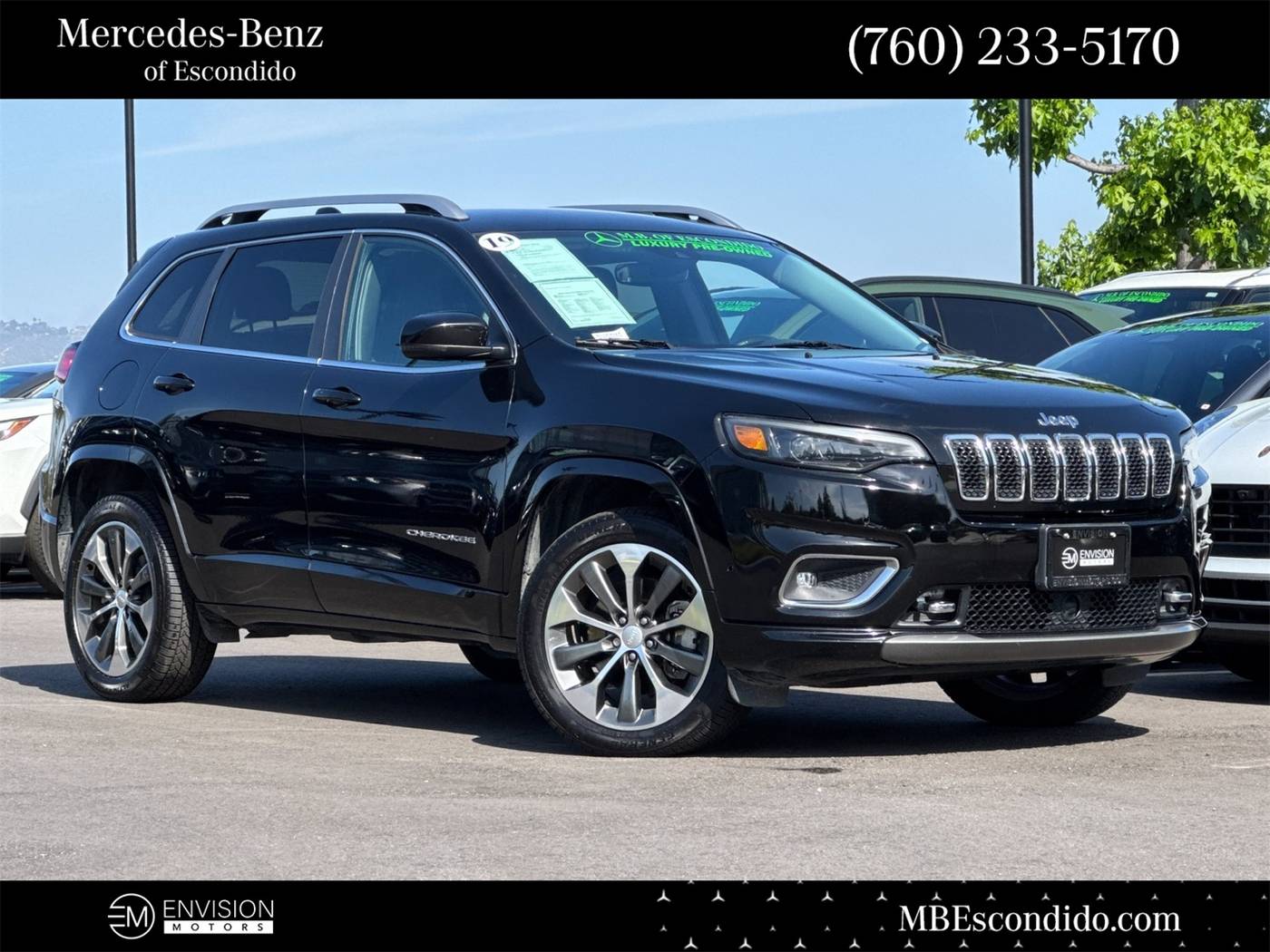 2019 Jeep Cherokee Overland — SUV — 61,947 mi — Escondido, CA