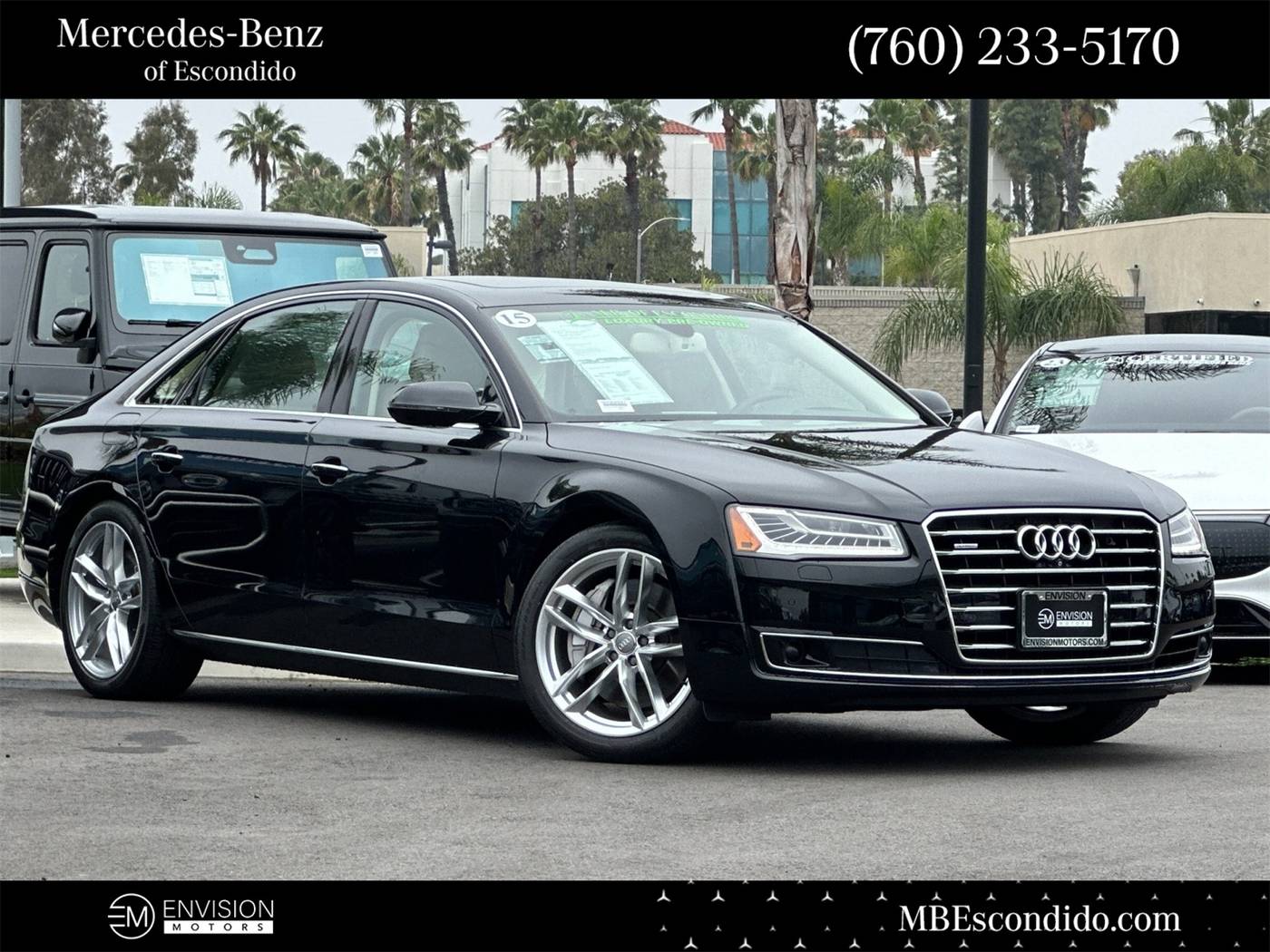 2015 Audi A8 3.0S — Sedan — 67,141 mi — Escondido, CA