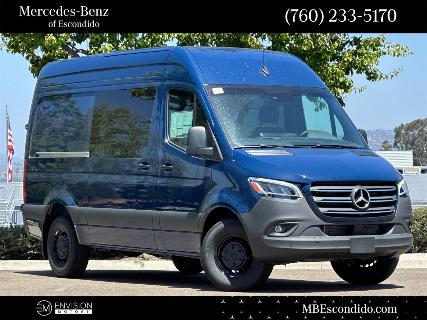 2024 Mercedes-Benz Sprinter Cargo Van 2500 — Cargo Van — 8 mi — Escondido, CA