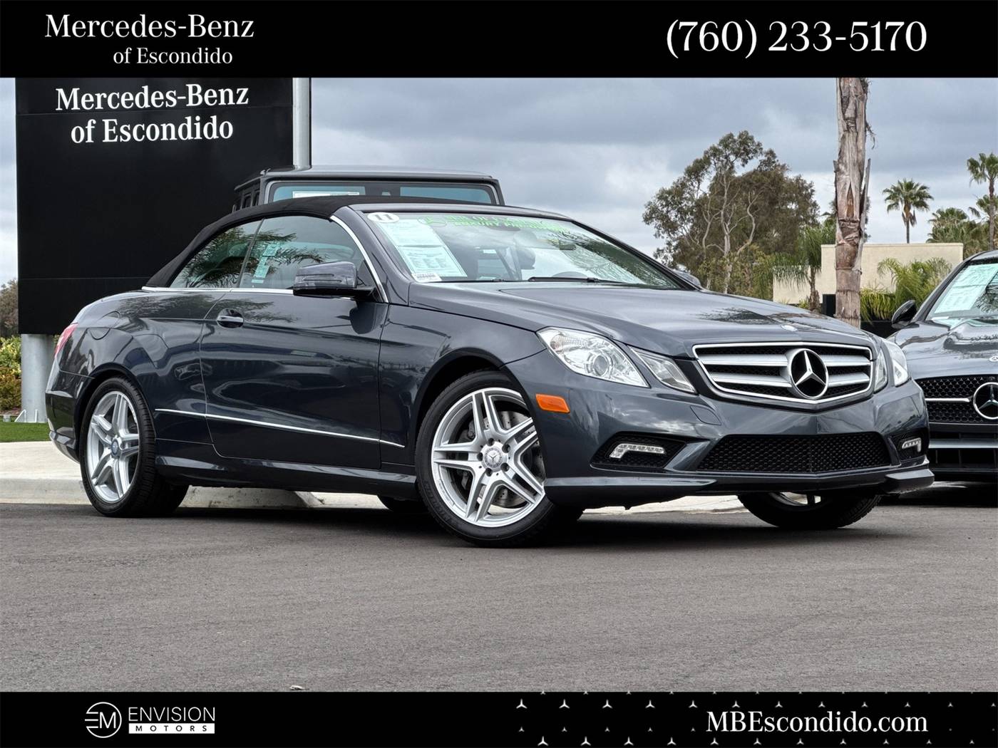 2011 Mercedes-Benz E-Class E 550 — Convertible — 94,252 mi — Escondido, CA
