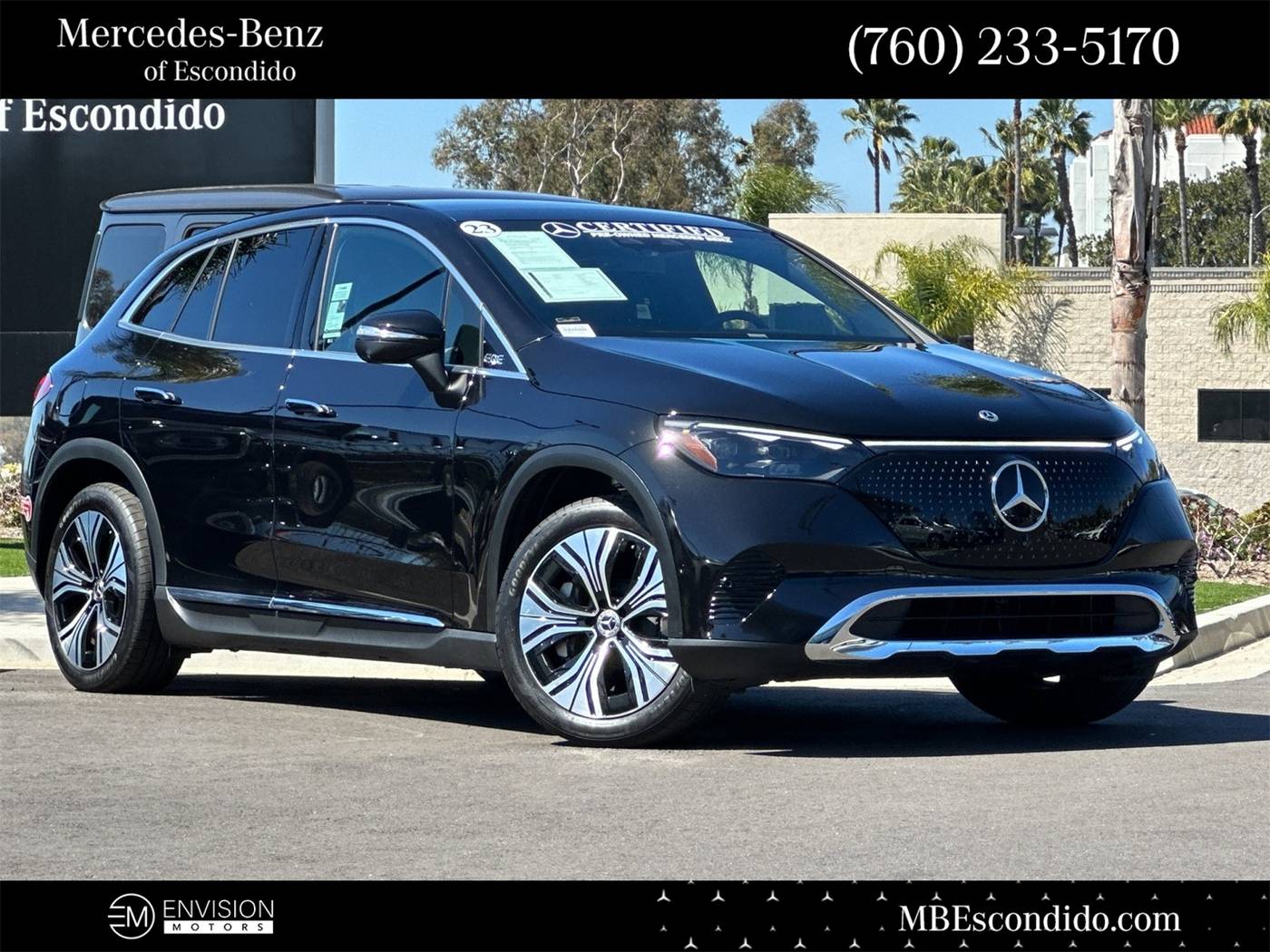2023 Mercedes-Benz EQE SUV EQE 350+ — SUV — 3,663 mi — Escondido, CA