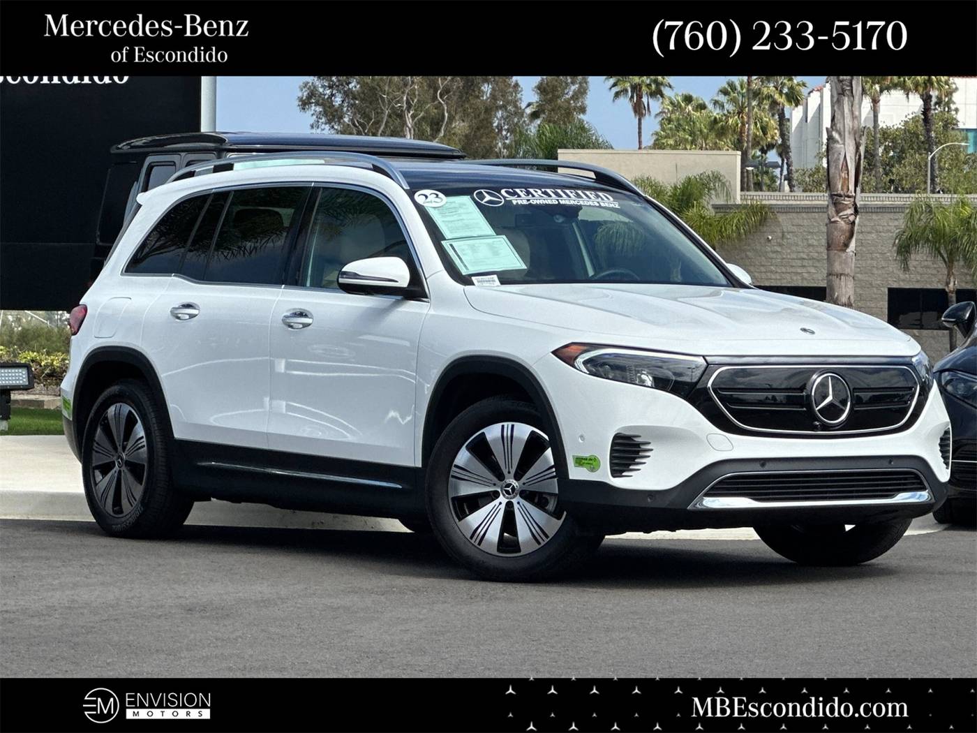 2023 Mercedes-Benz EQB EQB 250+ — SUV — 15,144 mi — Escondido, CA