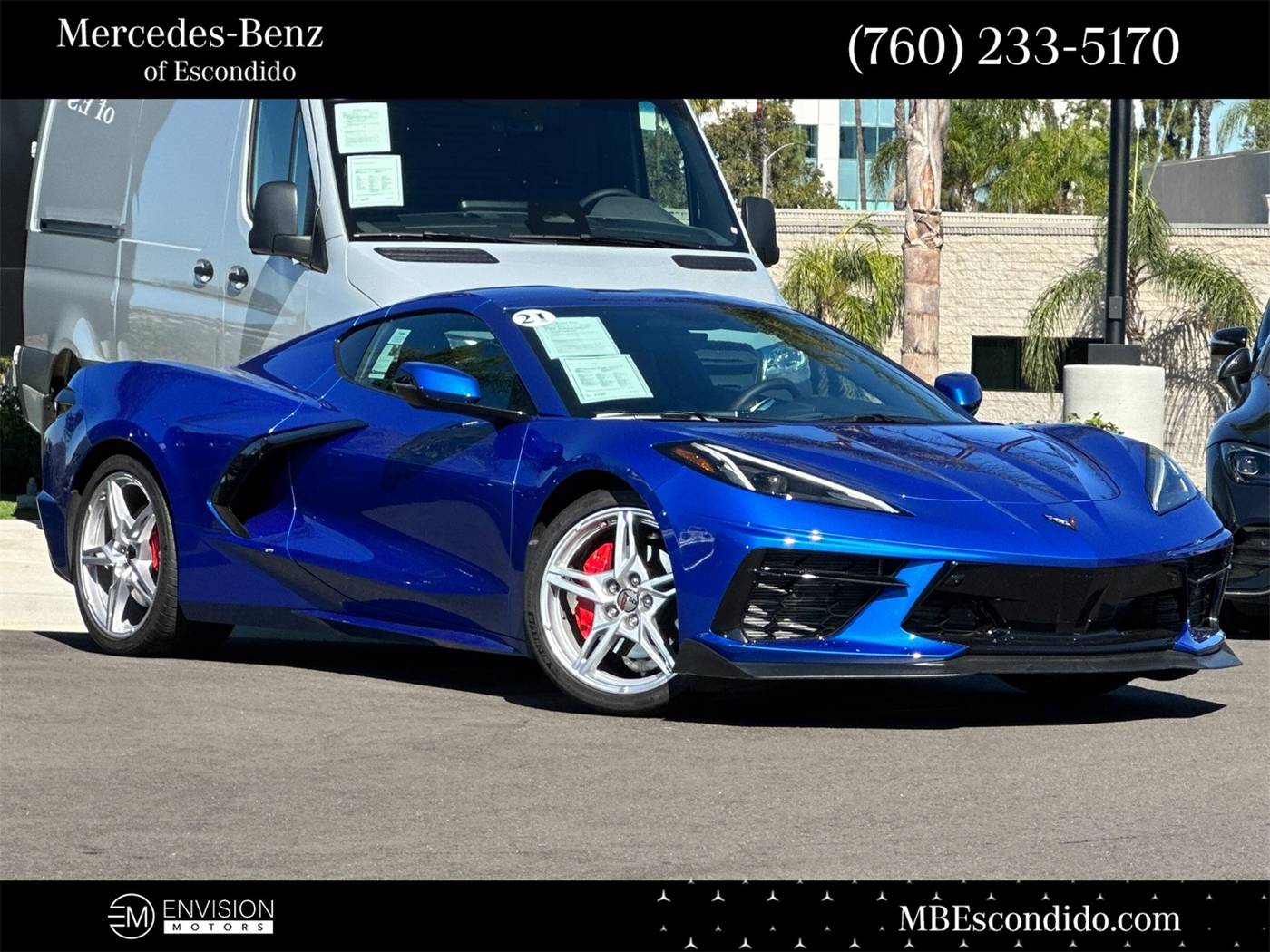 2021 Chevrolet Corvette 2LT — Coupe — 3,497 mi — Escondido, CA