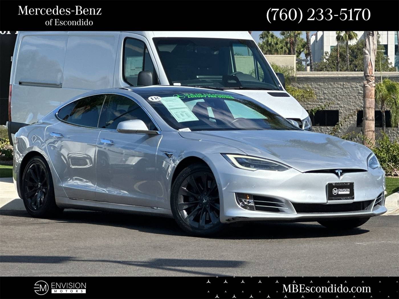 2018 Tesla Model S 100D — Hatchback — 78,024 mi — Escondido, CA