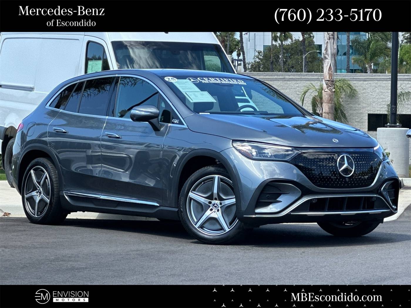 2025 Mercedes-Benz EQE SUV EQE 350 — SUV — 7,399 mi — Escondido, CA
