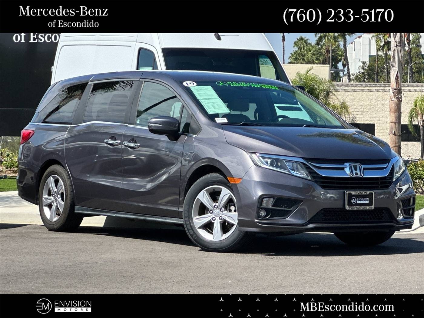 2019 Honda Odyssey EX-L — Minivan — 75,995 mi — Escondido, CA