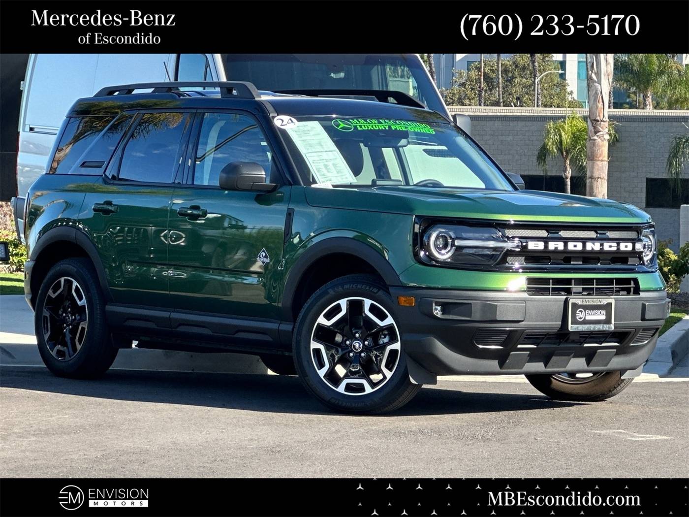 2024 Ford Bronco Sport Outer Banks — SUV — 17,712 mi — Escondido, CA