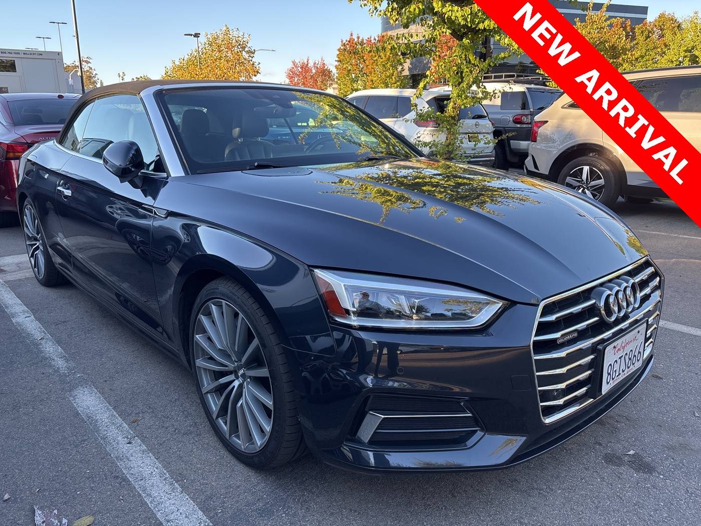 2018 Audi A5 Premium Plus — Convertible — 50,566 mi — Escondido, CA