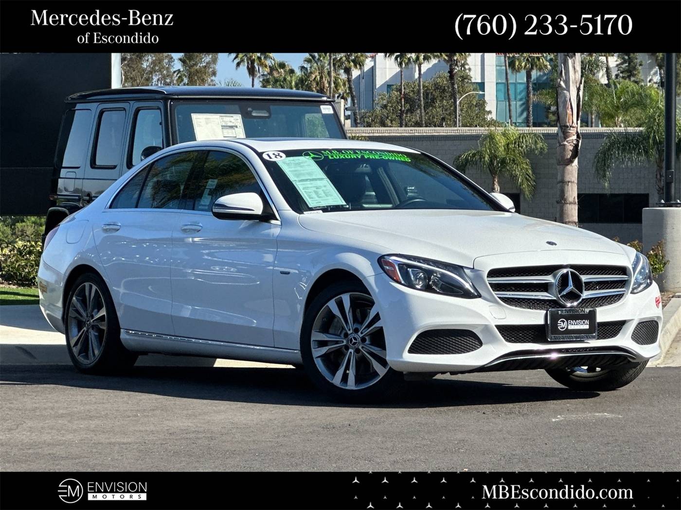 2018 Mercedes-Benz C-Class C 350e — Sedan — 59,379 mi — Escondido, CA
