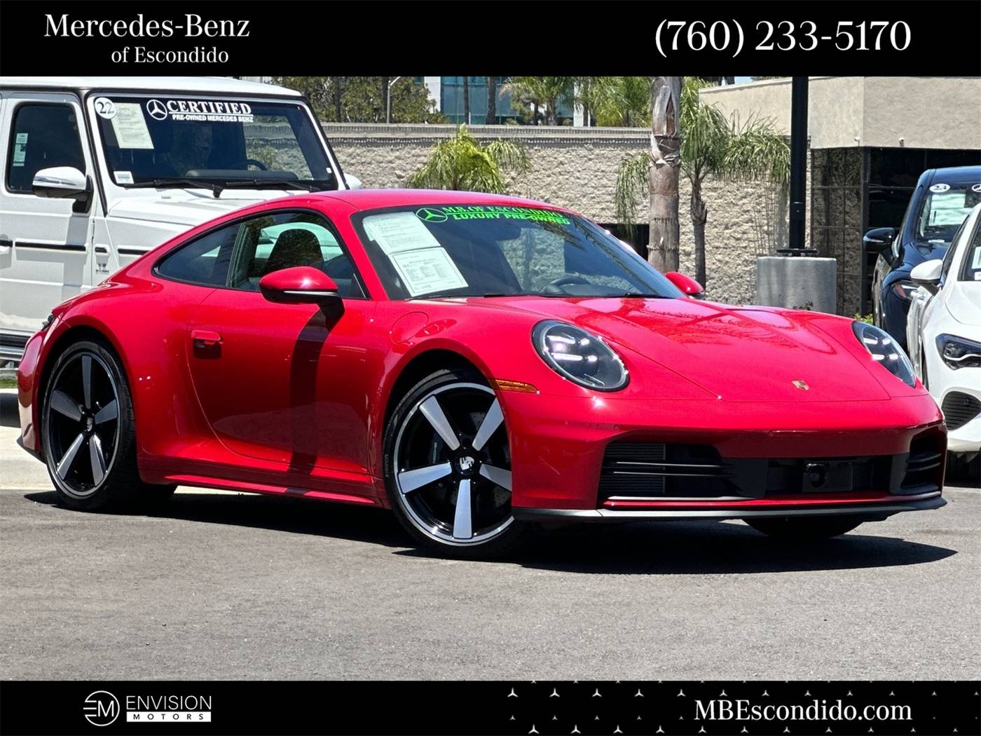 2025 Porsche 911 Carrera — Coupe — 832 mi — Escondido, CA