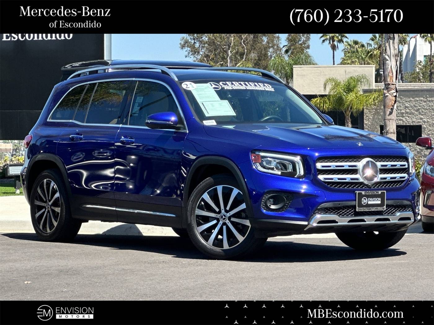2021 Mercedes-Benz GLB GLB 250 — SUV — 35,450 mi — Escondido, CA