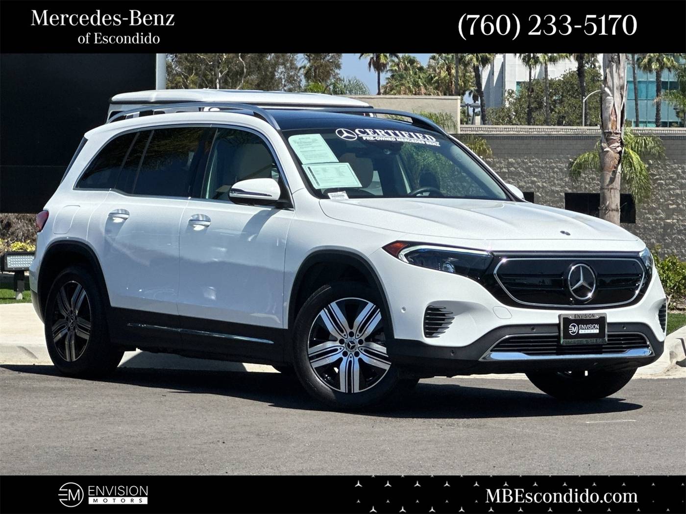 2023 Mercedes-Benz EQB EQB 300 — SUV — 6,449 mi — Escondido, CA