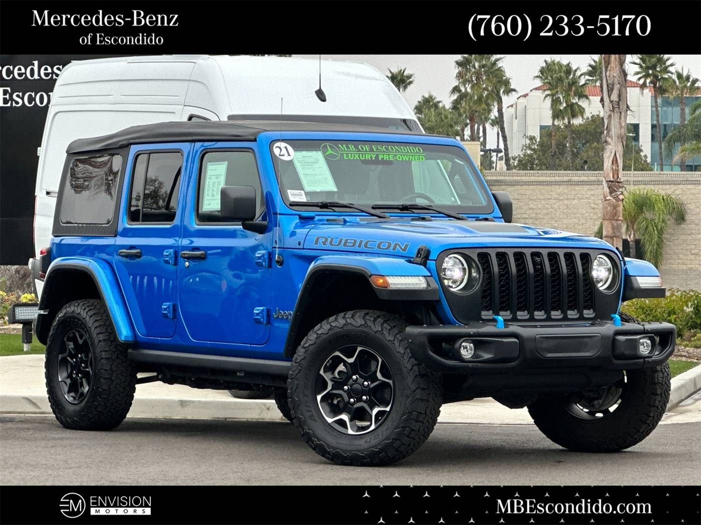 2021 Jeep Wrangler Rubicon 4xe — SUV — 27,640 mi — Escondido, CA