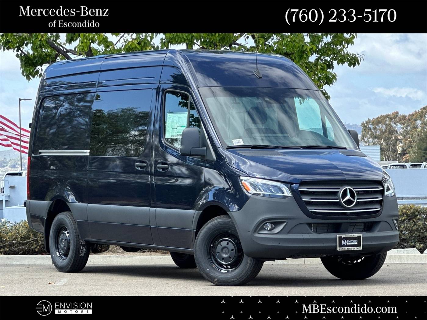 2024 Mercedes-Benz Sprinter Cargo Van 2500 — Cargo Van — 6 mi — Escondido, CA