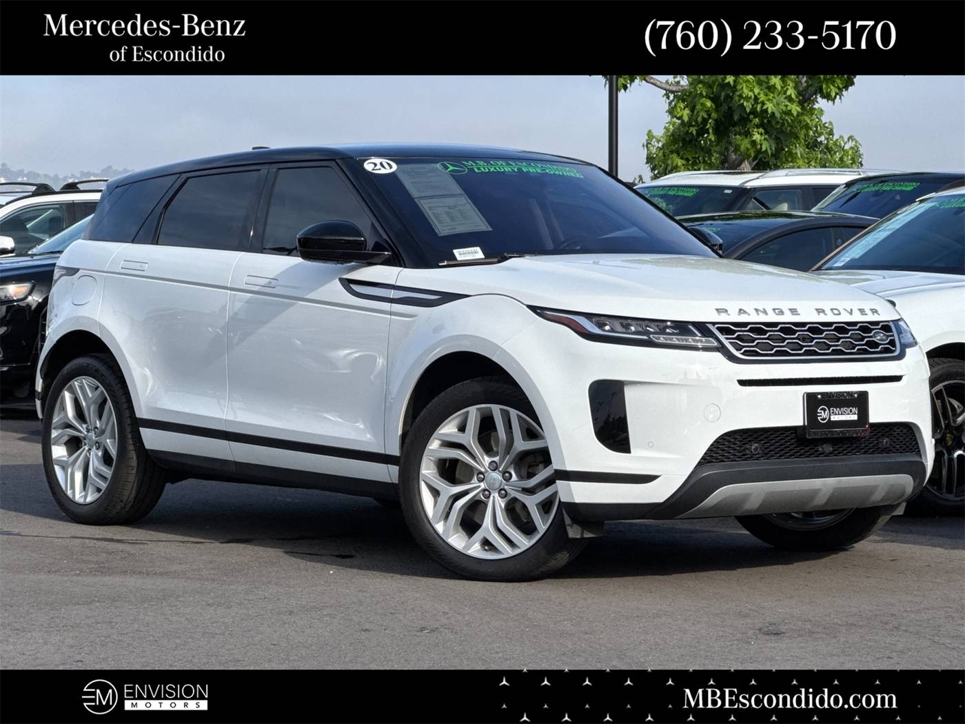 2020 Land Rover Range Rover Evoque S — SUV — 72,190 mi — Escondido, CA