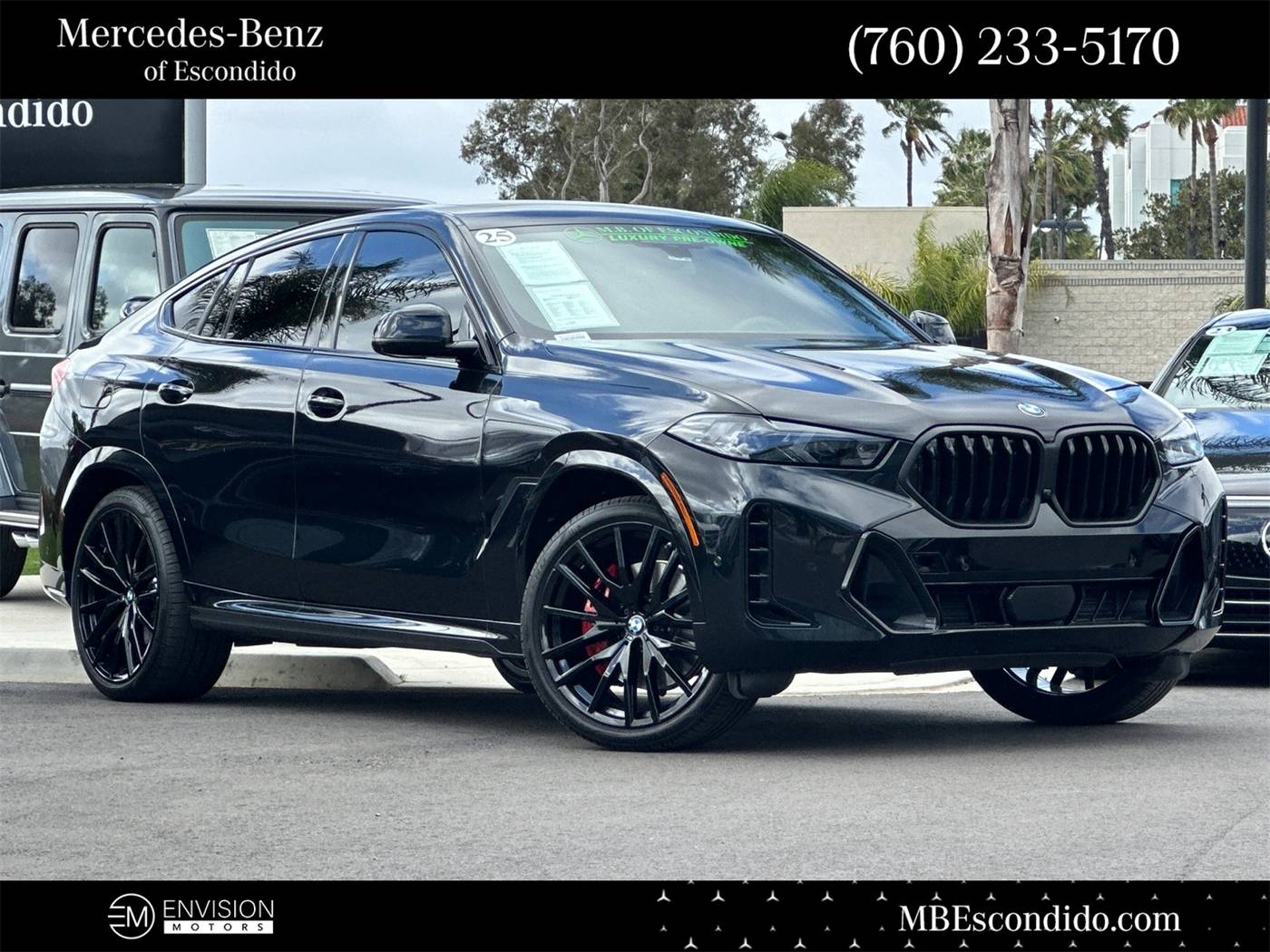 2025 BMW X6 40i — SUV — 9,551 mi — Escondido, CA