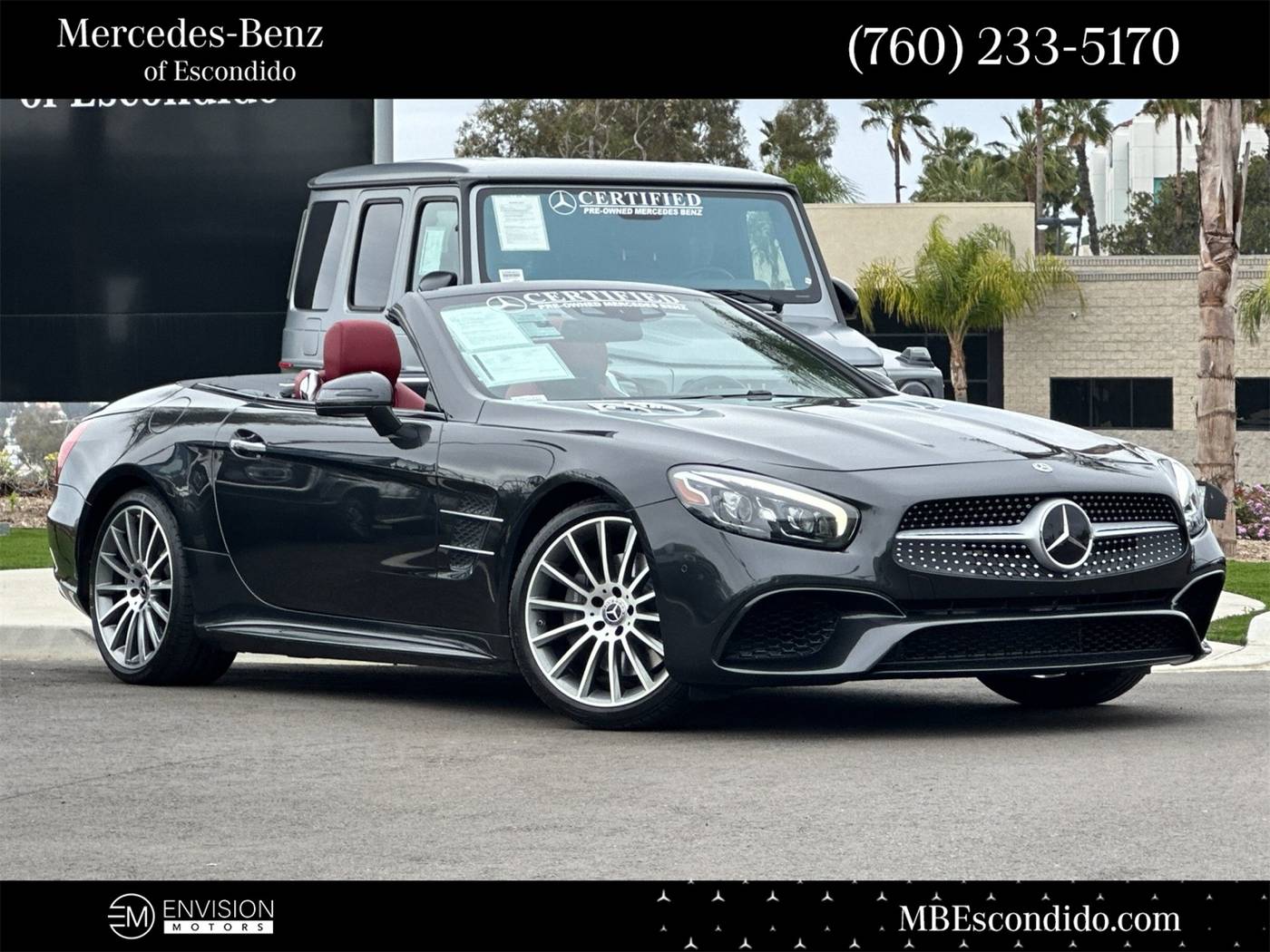2020 Mercedes-Benz SL SL 550 — Convertible — 22,908 mi — Escondido, CA