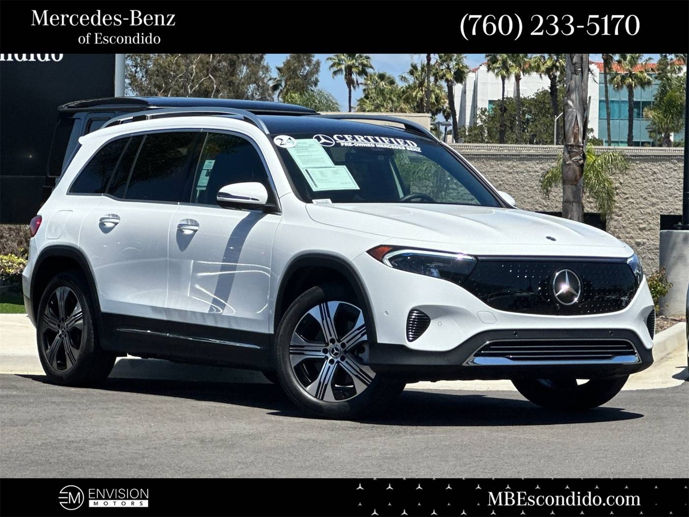 2024 Mercedes-Benz EQB EQB 250+ — SUV — 4,296 mi — Escondido, CA