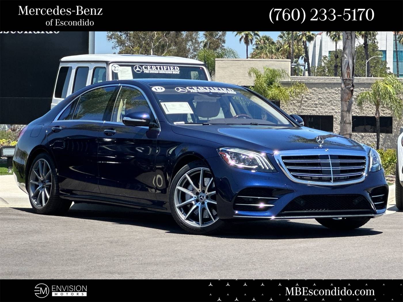 2019 Mercedes-Benz S-Class S 560 — Sedan — 37,364 mi — Escondido, CA