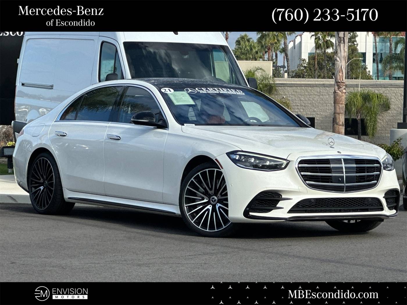 2021 Mercedes-Benz S-Class S 580 — Sedan — 55,662 mi — Escondido, CA