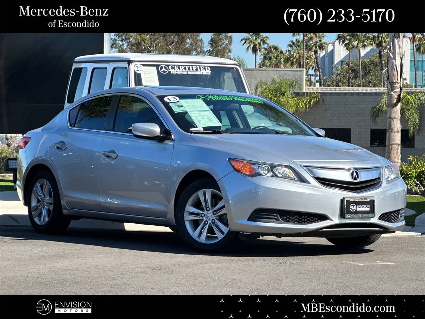 2013 Acura ILX Standard — Sedan — 135,365 mi — Escondido, CA