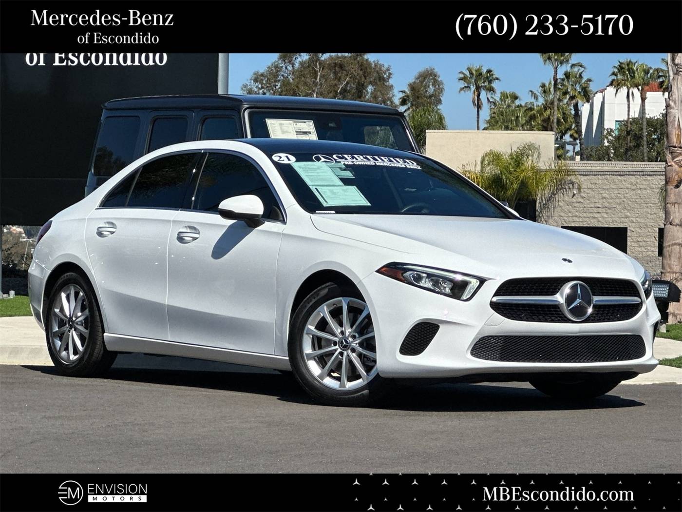2021 Mercedes-Benz A-Class A 220 — Sedan — 34,313 mi — Escondido, CA
