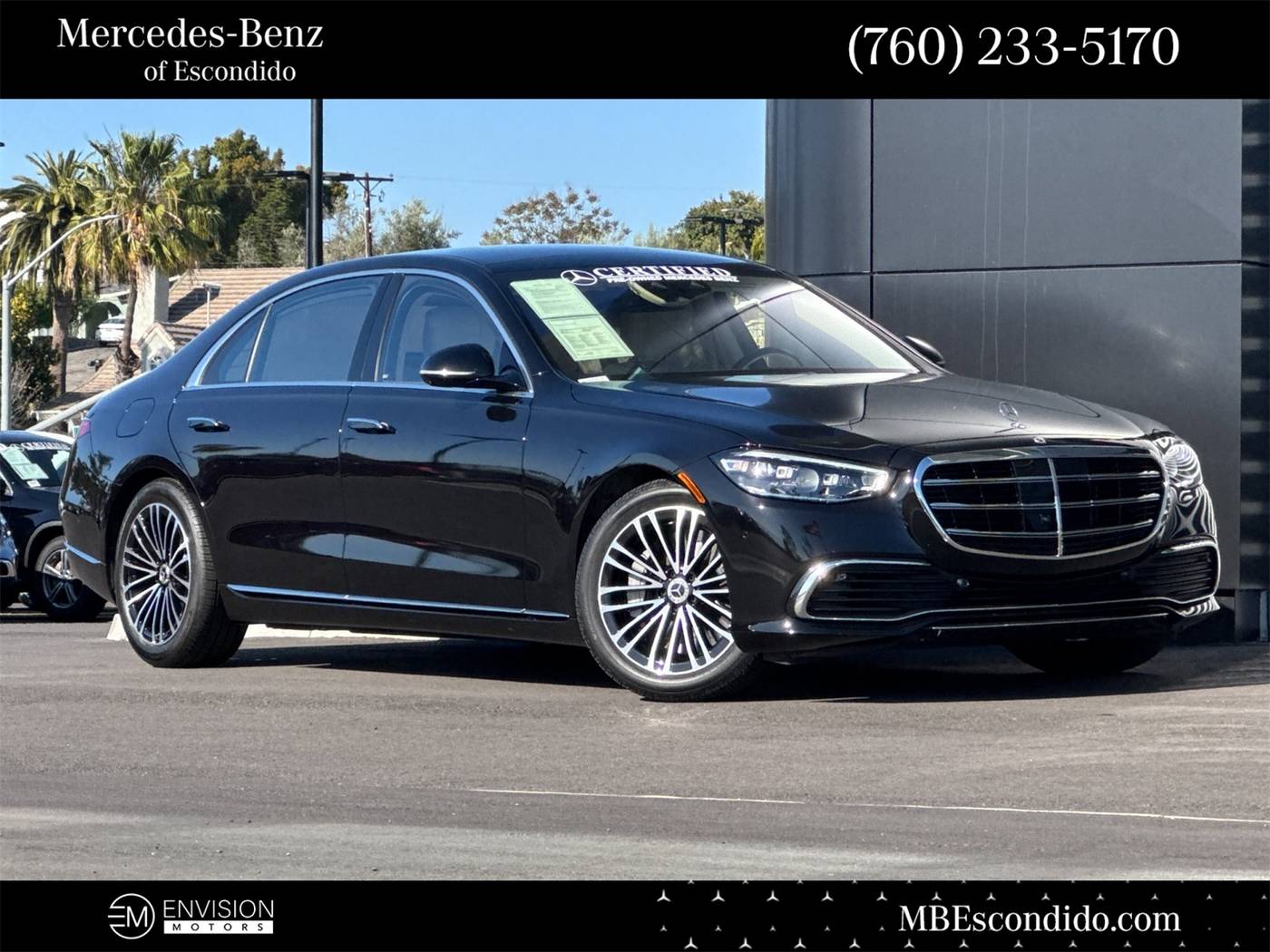 2022 Mercedes-Benz S-Class S 580 — Sedan — 23,250 mi — Escondido, CA