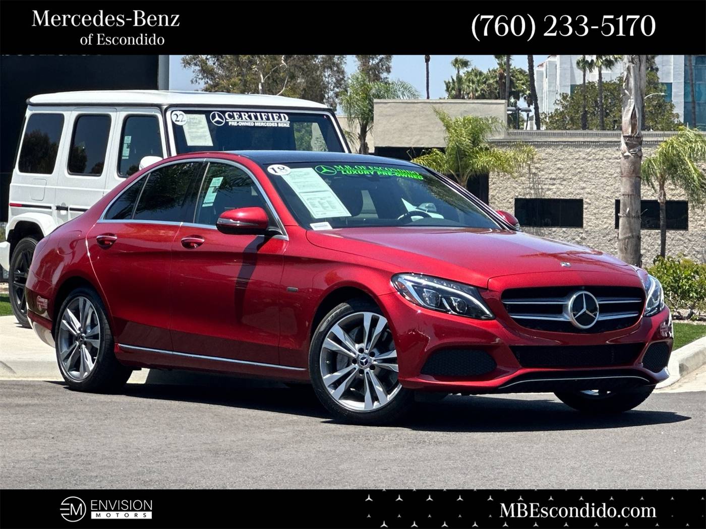 2018 Mercedes-Benz C-Class C 350e — Sedan — 73,344 mi — Escondido, CA