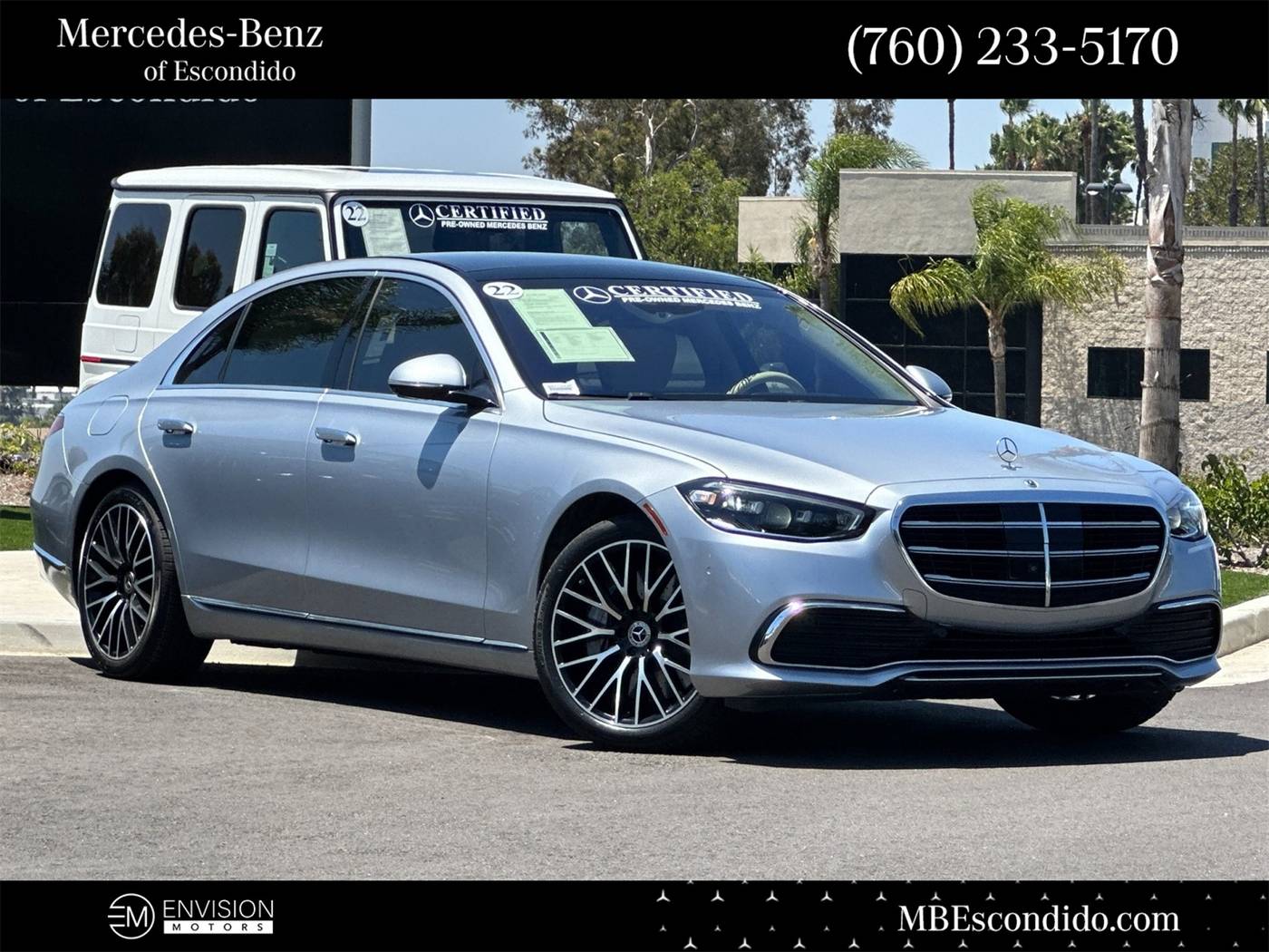 2022 Mercedes-Benz S-Class S 500 — Sedan — 49,046 mi — Escondido, CA