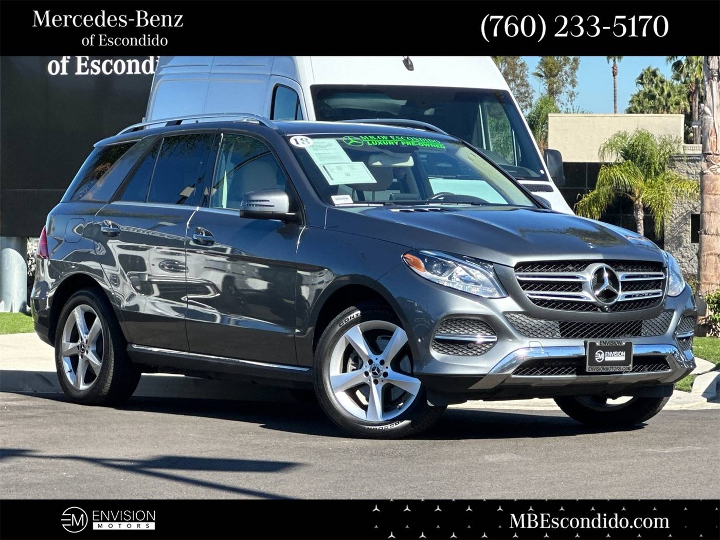 2018 Mercedes-Benz GLE GLE 350 — SUV — 59,424 mi — Escondido, CA