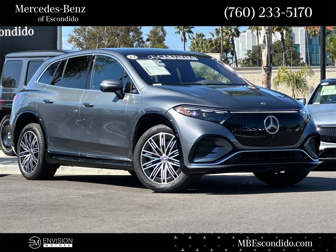 2023 Mercedes-Benz EQS SUV EQS 580 — SUV — 14,843 mi — Escondido, CA