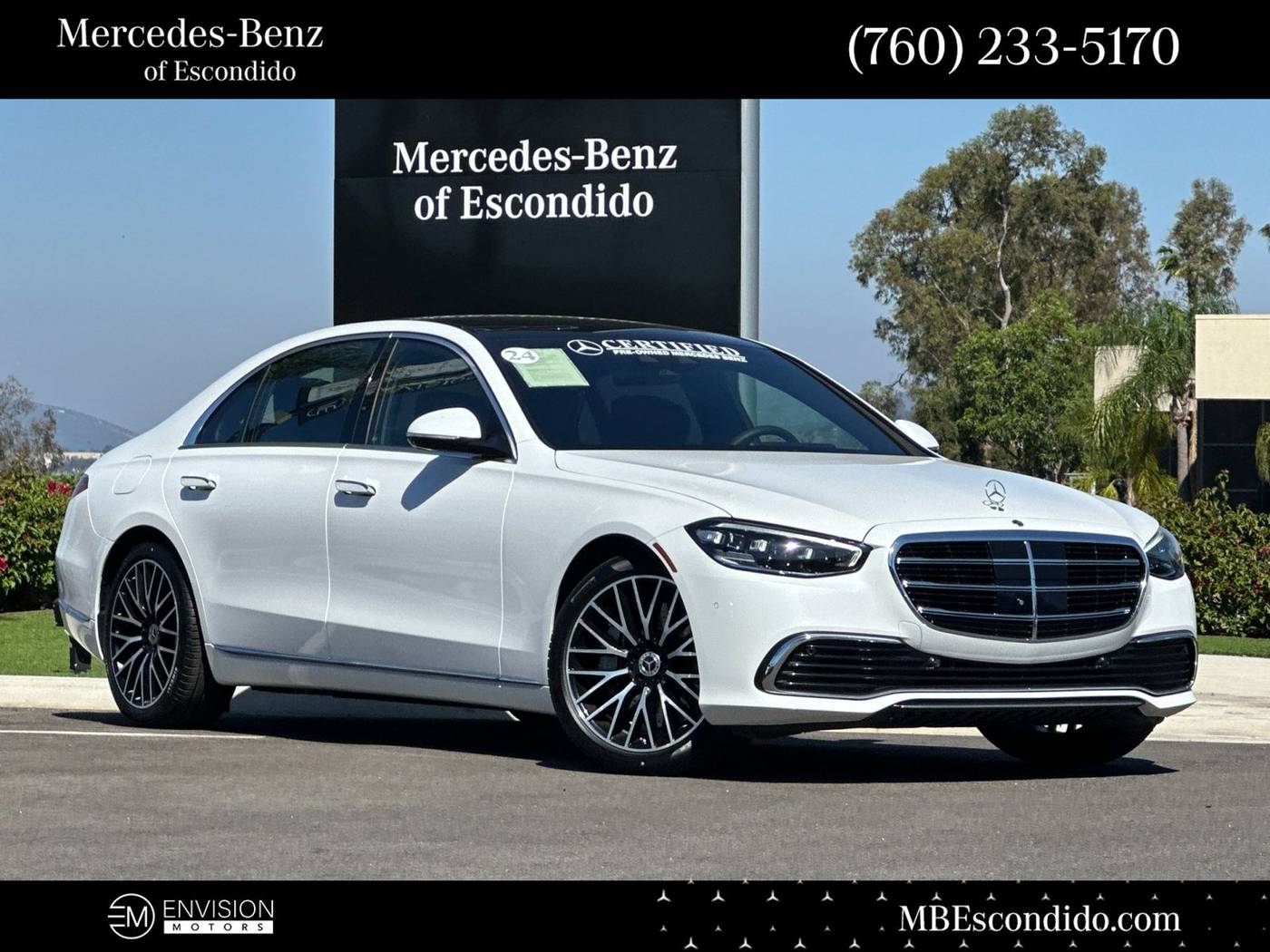 2024 Mercedes-Benz S-Class S 580 — Sedan — 106 mi — Escondido, CA