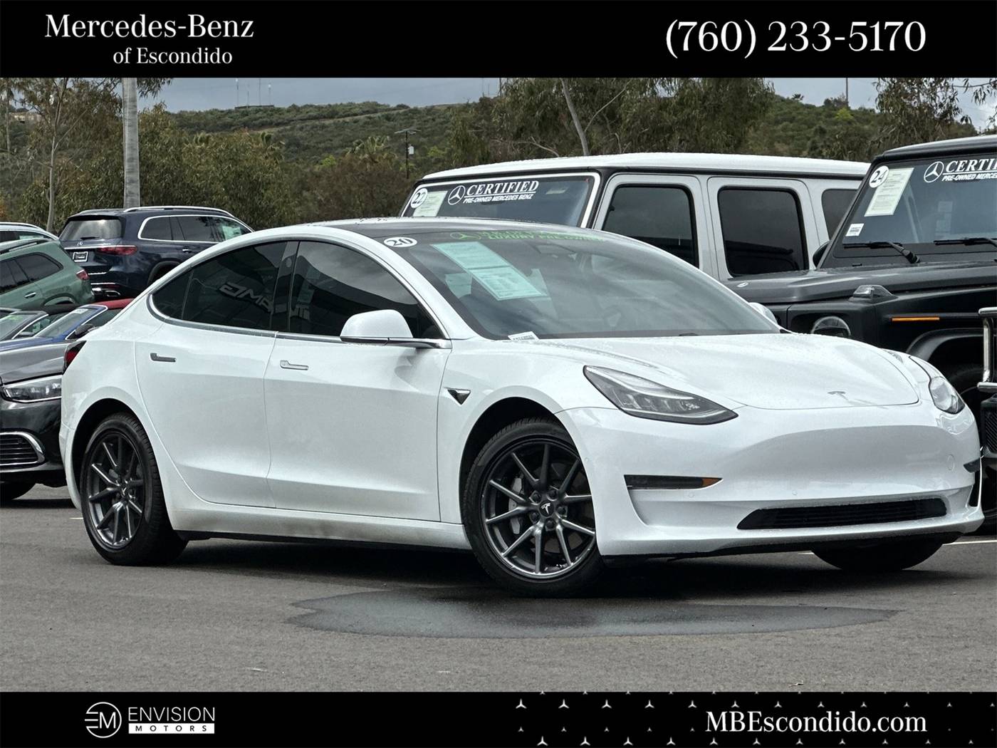 2020 Tesla Model 3 Long Range — Sedan — 81,185 mi — Escondido, CA