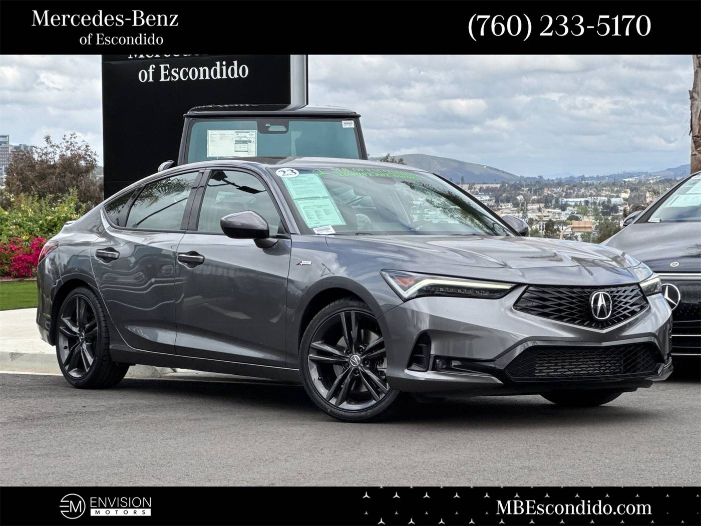 2023 Acura Integra w/A-Spec Package — Hatchback — 29,564 mi — Escondido, CA