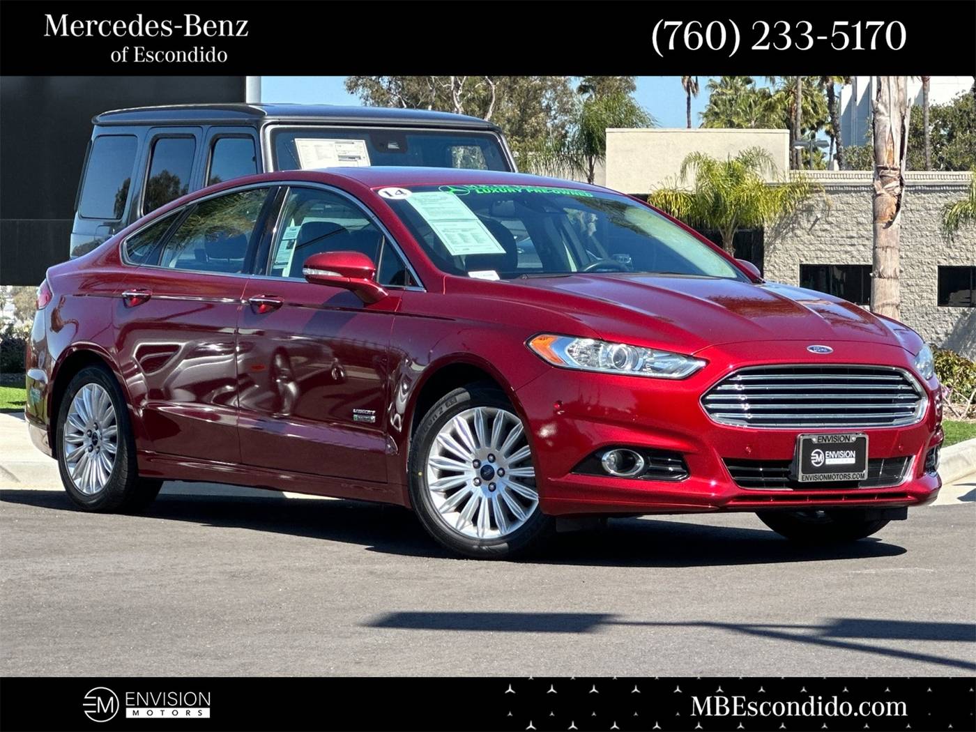 2014 Ford Fusion Energi Titanium — Sedan — 137,205 mi — Escondido, CA